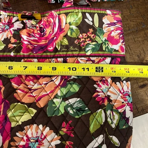 Vera Bradley English Rose Tote - Picture 7 of 9